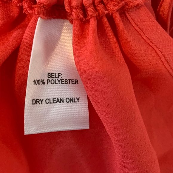 Lulu's Coral Spaghetti Strap Dress with Side Ruching Size S - Picture 12 of 13